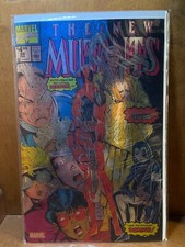 NEW MUTANTS #98 FACSIMILE FOIL VARIANT CABLE DEADPOOL DOMINO ROB LIEFELD 2024 comic cover