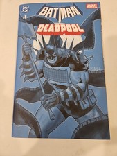 BATMAN DEADPOOL #1 Absolute Batman Full Sketch Ryan Best AMAZING comic cover