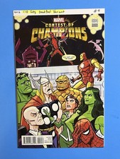 Contest of Champions #4 - Deadpool Bobby Rubio Incentive Variant - Marvel 2016 comic cover