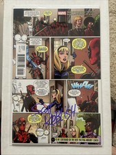 Deadpool #19 Comic Scott Koblisch Secret Variant Cover. Signed With COA comic cover
