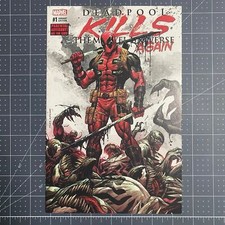 Deadpool Kills Marvel Universe Again #1 Exclusive Tyler Kirkham Variant comic cover