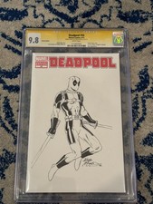 DEADPOOL #50 CGC SS 9.8 Sign/Sketch BOB MCLEOD comic cover