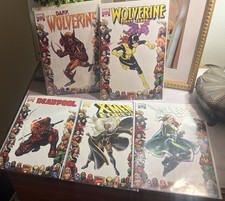 Marvel 70th Anniversary Variant Lot (Deadpool, Wolverine, X-Men, Storm, 1:10) comic cover