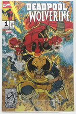 DEADPOOL / WOLVERINE #1 (Marvel 2025) 616 Comics K. ANDREWS Variant 3000 comic cover