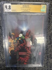 Deadpool 1 Mike Mathew Signed AUTO Virgin Variant Marvel Comic 2024 comic cover