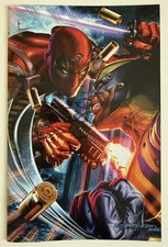 DEADPOOL #1 (2018) Greg Horn Virgin Variant - Vs Wolverine comic cover