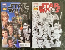 STAR WARS #1 ZAPP COMICS NEW MUTANTS 98 LIEFELD HOMAGE VARIANT SET VADER comic cover