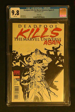 Deadpool Kills the Marvel Universe Again # 1 Sketch - - Only 4 on Census comic cover