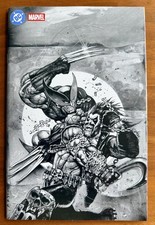 Deadpool / Batman # 1 - Simon Bisley Virgin Sketch Cover / + B2 comic cover