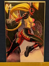 M House Cosplay Lady Deadpool Risque Variant Melinda's Comics comic cover