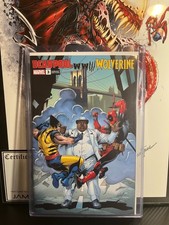 Deadpool Wolverine WWIII #3 HUSTL Notorious BIG Larroca Trade Dress Variant comic cover