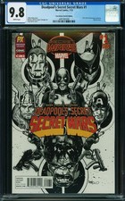 Deadpool's Secret Secret Wars #1 2015 Marvel (Convention Sketch Ed) comic cover
