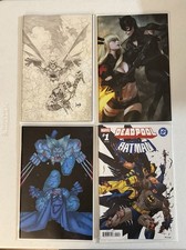 Marvel/DC Deadpool/Batman #1 [1:200]Sketch [1:100][1:50][1:25] All set comic cover
