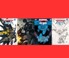 Marvel/DC: Deadpool/Batman #1 Ratio Variants 1:25, 1:50, 1:100, 1:200 IN STOCK comic cover