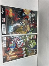 The Avengers #24 & #1 Hastings Deadpool Exclusive Variant by Carlo Barberi... comic cover