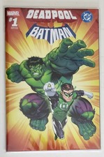 DEADPOOL BATMAN #1 MCGUINNESS VARIANT 2025 HULK GREEN LANTERN comic cover
