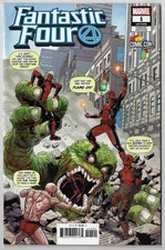 Fantastic Four 1 - Comic Con Africa DEADPOOL variant cover 2018 MARVEL COMICS comic cover