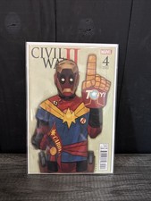 Civil War II #4 Incentive Phil Noto Character Variant (Deadpool) (Marvel Comics comic cover