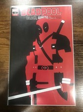 DEADPOOL BLACK WHITE & BLOOD #1 * + * TYLER KIRKHAM EXCLUSIVE VARIANT TRADE comic cover