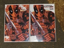 Deadpool Badder Blood #1 2023 X-Force Liefeld Virgin Var Movie + Trade Var comic cover