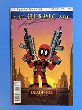 Deadpool #23 CHRIS GIARRUSSO 1:15 RI Variant Signed by Rob Liefeld ~ Free SH comic cover