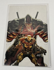 CABLE VENOMIZED DEADPOOL V3 #5 Virgin Variant Exclusive Rob Liefeld 2017 comic cover