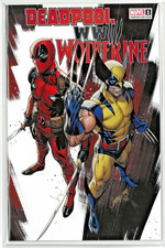 Deadpool Wolverine WWIII #1 Marvel 2024 J Scott Campbell Dressed Variant A Cover comic cover