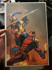 DEADPOOL & WOLVERINE WWIII #1 SECOND PRINT 1:25 LARROCA VARIANT MARVEL 2024 comic cover