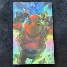 Do You Pooh Foil Virgin Variant 12/25 Pooh Wade Wilson Homage Comic Deadpool comic cover
