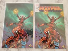 Deadpool 5 SDCC 2023 Convention Exclusive Set Variant/ Virgin Marvel comic cover