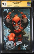 Deadpool :Badder Blood (2023) #1 ( ) Signed & Sketch Dan Ponasion Census=3 comic cover