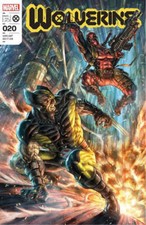 WOLVERINE #20 ALAN QUAH EXCLUSIVE TRADE DRESS DEADPOOL X-MEN VARIANT comic cover