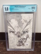 Deadpool Batman #1 Greg Capullo Incentive Cover Marvel DC Graded Slab comic cover