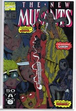 THE NEW MUTANTS #98 FOIL MEXICO MEGACON VARIANT FIRST DEADPOOL LIMITED 2022 comic cover
