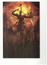 SDCC Exclusive Deadpool #1 Boss Logic Virgin Secret Orange Sunset Variant Comic comic cover