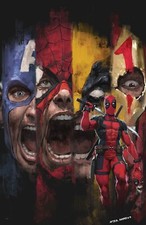 DEADPOOL & WOLVERINE WWIII #1 SKAN SDCC EXCL VIRGIN VARIANT 600 VS MARVEL comic cover