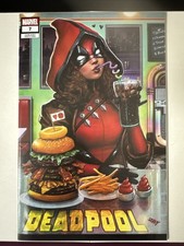 DEADPOOL #7 SZERDY EXCLUSIVE Diner Variant Cover 2024 Marvel comic cover