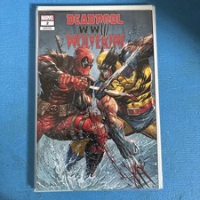 Deadpool & Wolverine WWIII #2 - Tyler Kirkham Trade variant - Unknown Exclusive comic cover