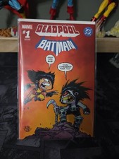 DEADPOOL BATMAN 1 SKOTTIE YOUNG EXCLUSIVE VARIANT MARVEL DC 2025 + comic cover