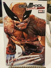 DEADPOOL BADDER BLOOD #1 WOLVERINE VARIANT EXCLUSIVE LIEFELD STASHLOOT comic cover