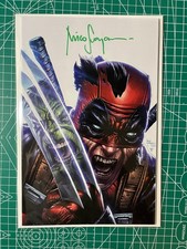 Deadpool 4 • Mico Suayan • Unreleased Virgin Exclusive • Singed W/COA comic cover