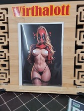 Keys Comics #1 Lady Deadpool-B Cosplay VIRGIN Variant 100 comic cover