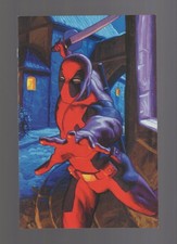 Deadpool #3 - Hildebrandt Marvel Masterpieces Virgin Variant Cover - High Grade comic cover