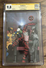 Deadpool #1 Mike Mayhew Studio Virgin Variant Signed and Sketched comic cover