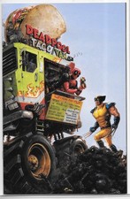 DEADPOOL WOLVERINE WWIII #1 CLAYTON CRAIN VIRGIN VARIANT 999 PROBLEMS BUT TACO comic cover
