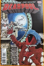 Deadpool #21 1:50Variant Shakespeare Janet Lee Marvel 1 2016 New comic cover