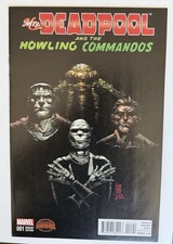 MRS. DEADPOOL and the HOWLING COMMANDOS 1 VARIANT 1:25 QUEEN HOMAGE 9.0 / comic cover
