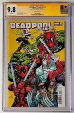 DEADPOOL TEAM-UP #2 • CGC SS 9.8 • SKETCH MARIA WOLF • DEADPOOL • 1:25 VARIANT comic cover