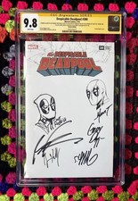 Despicable Deadpool #300 6x SIGNED & 2x SKETCHED Liefeld Skottie + MORE comic cover
