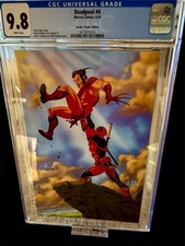 Deadpool #4 Marvel 1st Print Mark Brooks Virgin Variant Marvel 2024 comic cover